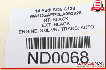 13-17 Audi SQ5 Q5 Rear Left Driver Side Door Control Module Unit 8K0959795G OEM