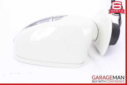 07-09 Mercedes W211 E350 Front Left Side Door Mirror Rear View Calcite White