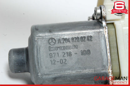 08-16 Mercedes W204 C300 E350 Front Right Side Door Window Regulator Motor Unit