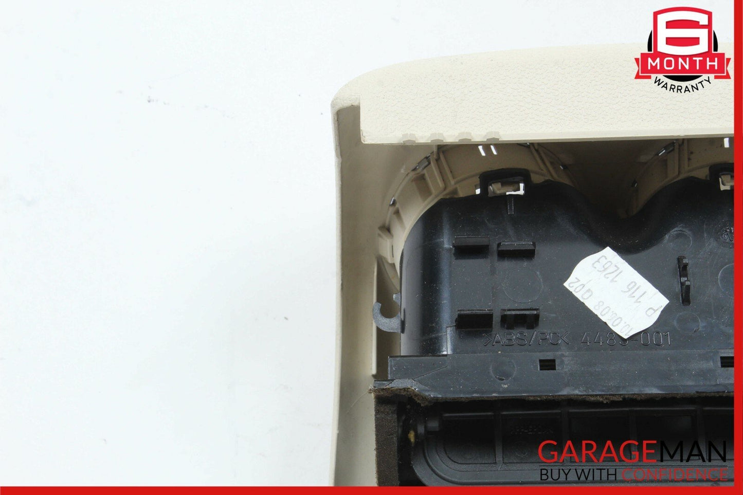 03-09 Mercedes W209 CLK350 Rear Center Console A/C Air Vent Storage Compartment