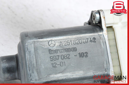 06-13 Mercedes X164 GL450 GL350 Front Left Side Window Regulator Motor Unit OEM
