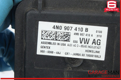 17-24 Audi S5 Q7 HomeLink Garage Door Opener Control Module Unit 4N0907410B OEM