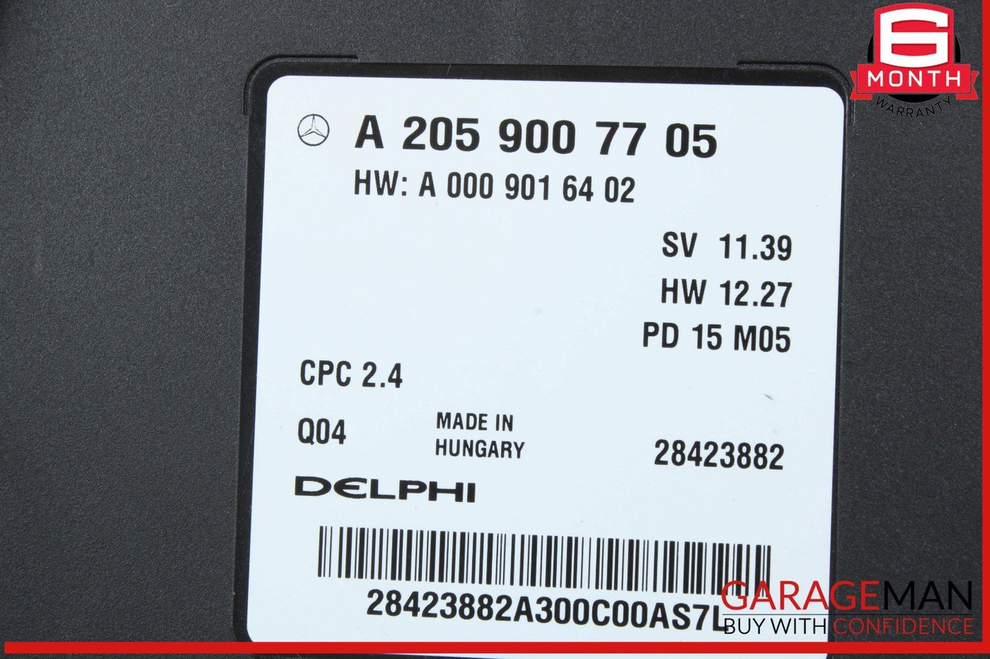 15-19 Mercedes-Benz C300 C-Class W205 Transmission Control Module 2059007705