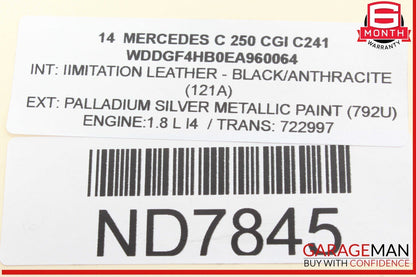 12-15 Mercedes W204 C250 CGI Power Steering Pump 0064663601 OEM