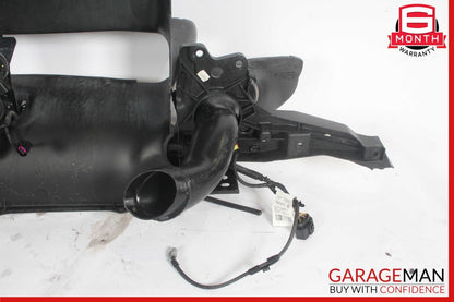 11-14 Porsche Cayenne 958 Hybrid S Radiator Coolant Hose Air Duct Pipe Assy OEM
