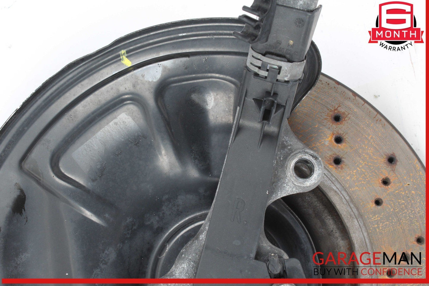 03-11 Mercedes R230 SL500 Front Right Side Spindle Knuckle w/ Disc Rotor OEM