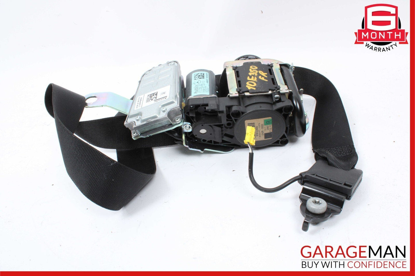 10-13 Mercedes W212 E350 E550 Front Right Seat Belt Seatbelt Retractor Black OEM