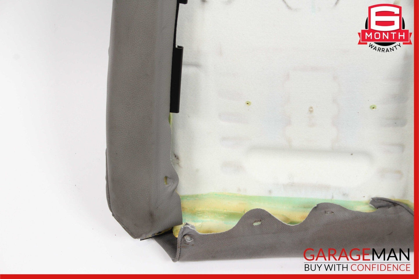 08-14 Mercedes W204 C250 Front Right Passenger Side Top Upper Seat Cushion Gray