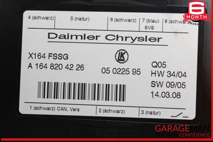 07-12 Mercedes X164 GL450 4MATIC Third Seat Row Power Folding Control Module OEM