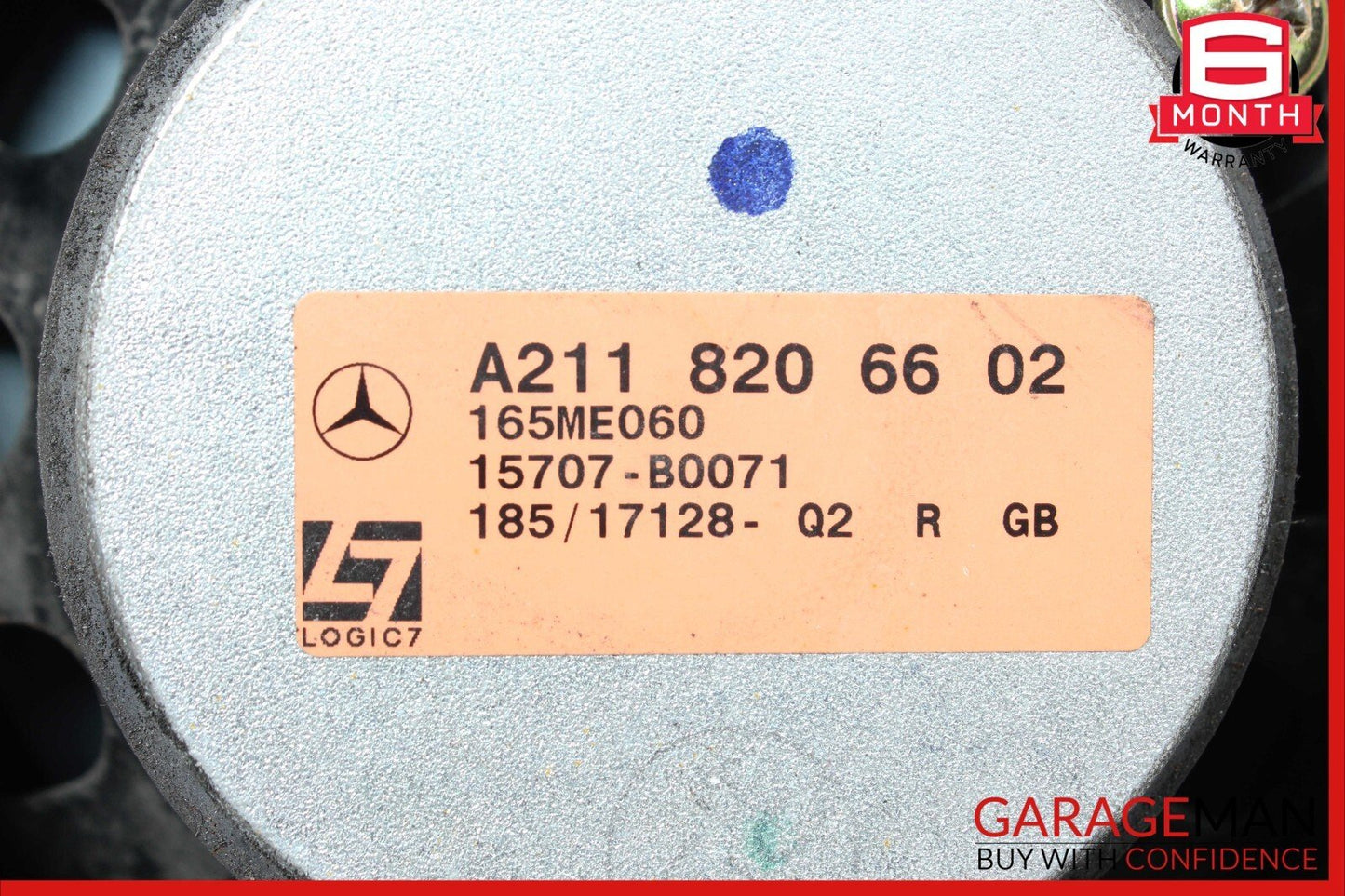 07-09 Mercedes W211 E350 Rear Right & Left Side Door Audio Sound Speakers Set