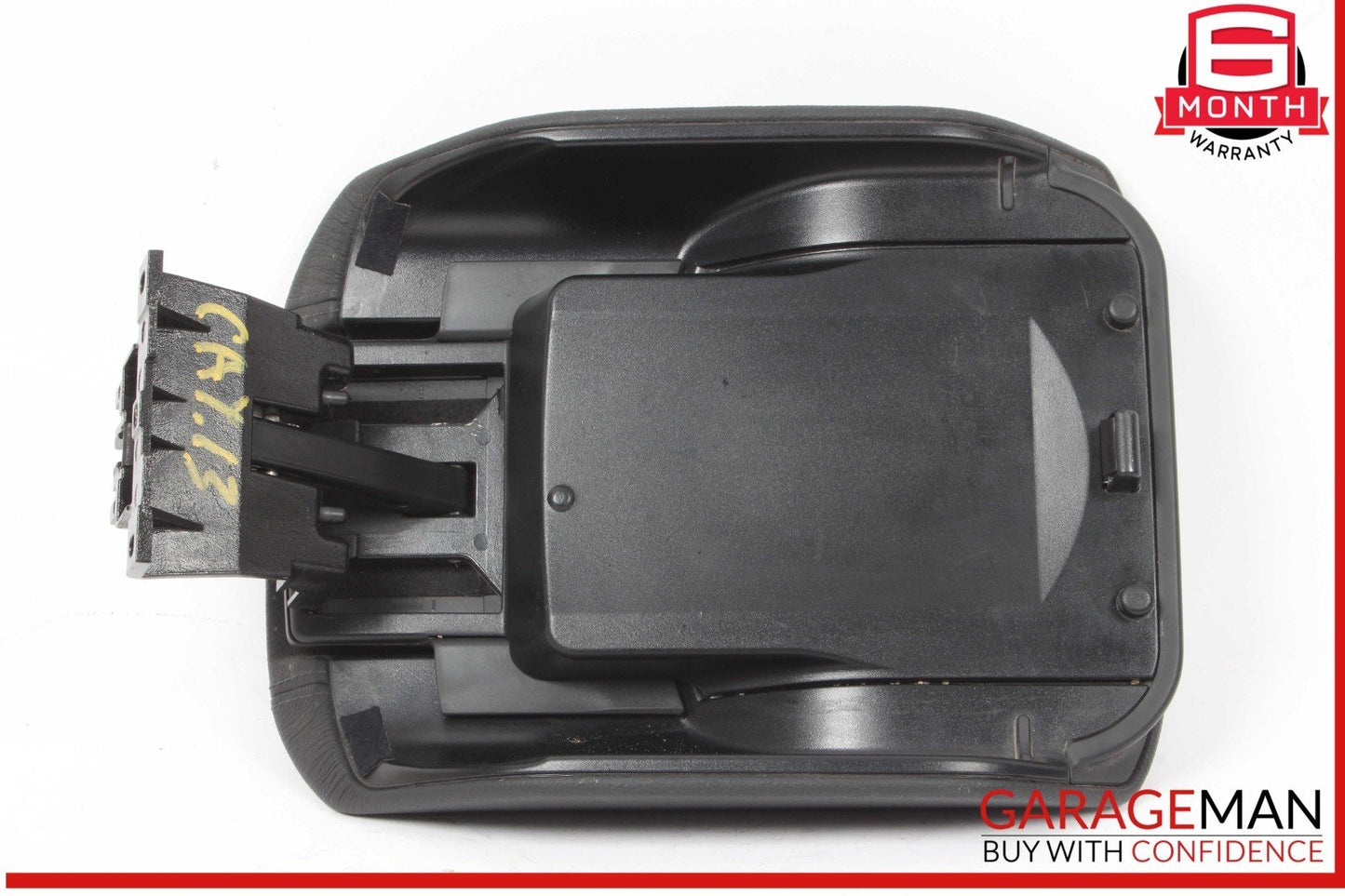11-14 Porsche Cayenne S 958 Center Console Arm Rest Armrest Cover Black OEM