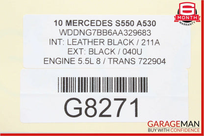 07-13 Mercedes W221 S550 CL550 Dash Board Vent Grille Cover 2218270080 OEM