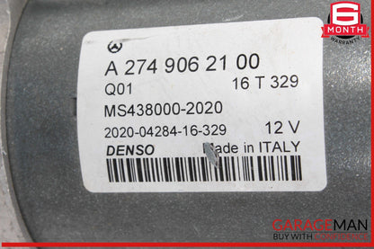15-20 Mercedes W213 E300 GLC300 DENSO Engine Starter Motor 2749062100 OEM