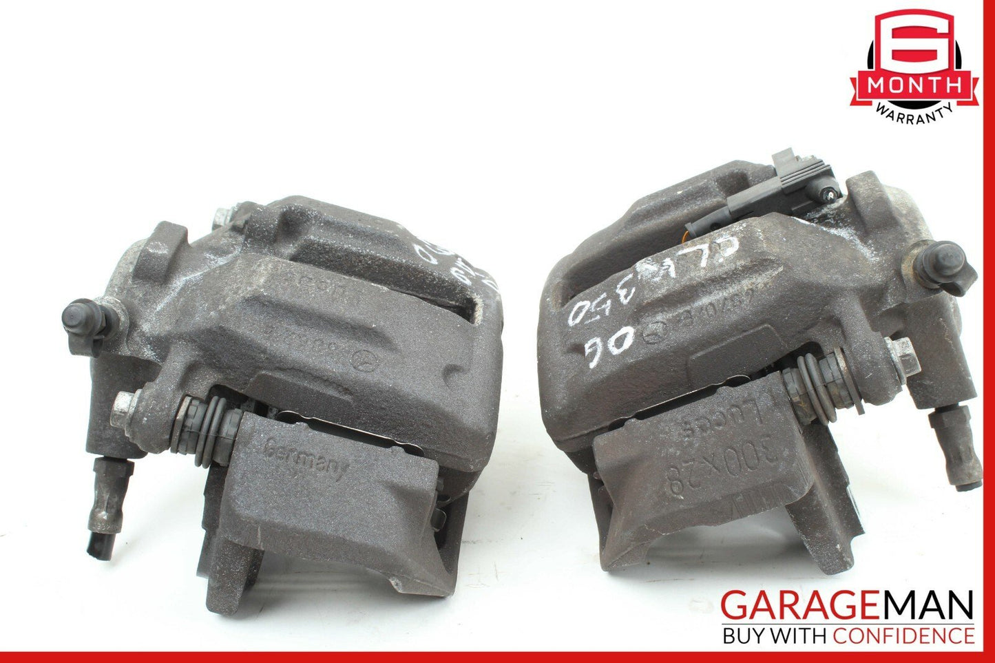 03-06 Mercedes W209 CLK350 CLK500 Lucas Front Brake Caliper Calipers Set of 2
