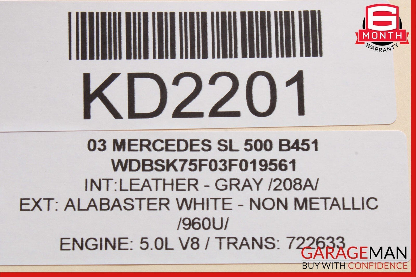 03-12 Mercedes R230 SL500 SL55 AMG Front Left Side Under Seat Control Module