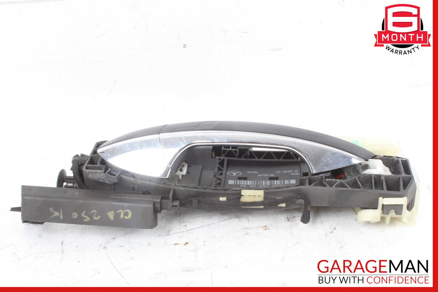 14-19 Mercedes W117 CLA250 Rear Left Exterior Door Handle Keyless Go OEM