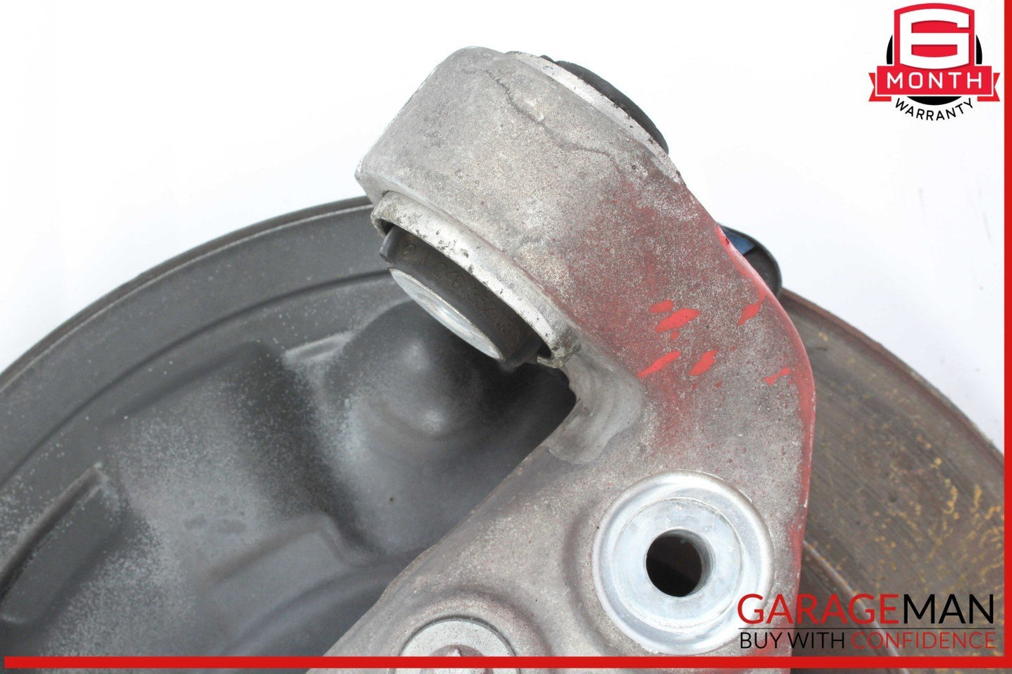14-19 Mercedes W117 CLA250 Rear Left Side Spindle Knuckle Hub w/ Rotor Disc OEM