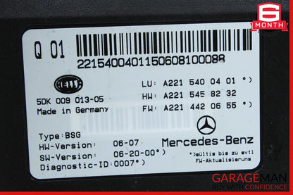 07-14 Mercedes W221 S550 CL550 Electric Power Supply Control Fuse Box Module OEM