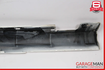 12-14 Mercedes W204 C250 Coupe Sport Left Side Skirt Rocker Panel Calcite White