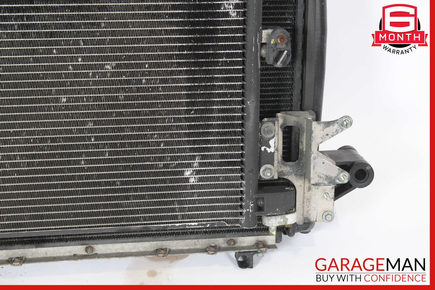 08-16 Maserati GranTurismo 4.2L Water Cooling Radiator A/C Condenser OEM