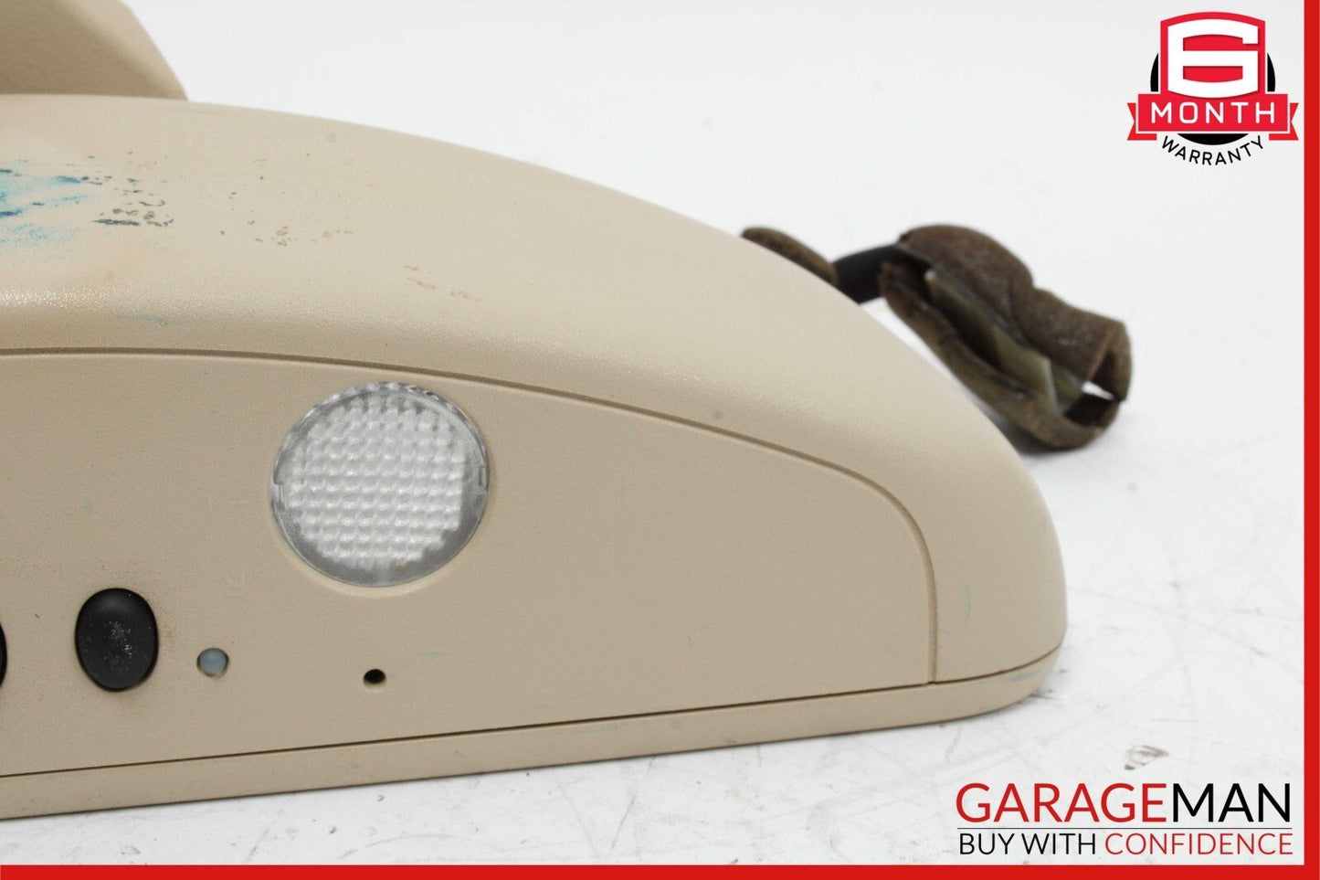 08-14 Mercedes W204 C300 C250 Front Top Upper Rear View Mirror Assy Beige OEM