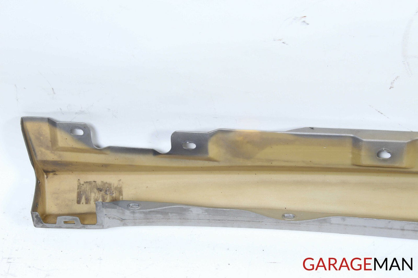 06-09 Mercedes W251 R350 Left Driver Side Rocker Skirt Molding Panel Silver OEM