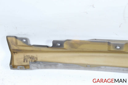 06-09 Mercedes W251 R350 Left Driver Side Rocker Skirt Molding Panel Silver OEM