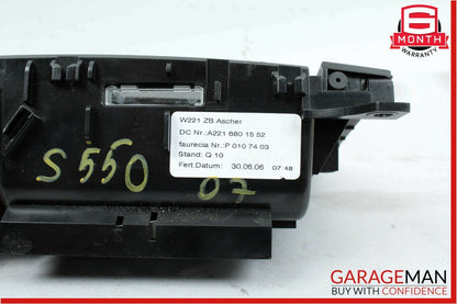 07-09 Mercedes W221 S550 S65 AMG Ash Tray Ashtray Lighter Compartment Tray OEM