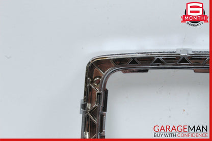 08-14 Mercedes E350 GLK350 C250 Center Console Shift Shifter Bezel Trim Silver