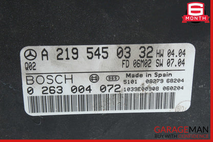 06-08 Mercedes W219 CLS500 CLS550 Parktronic Control Module PDC 2195450332 OEM
