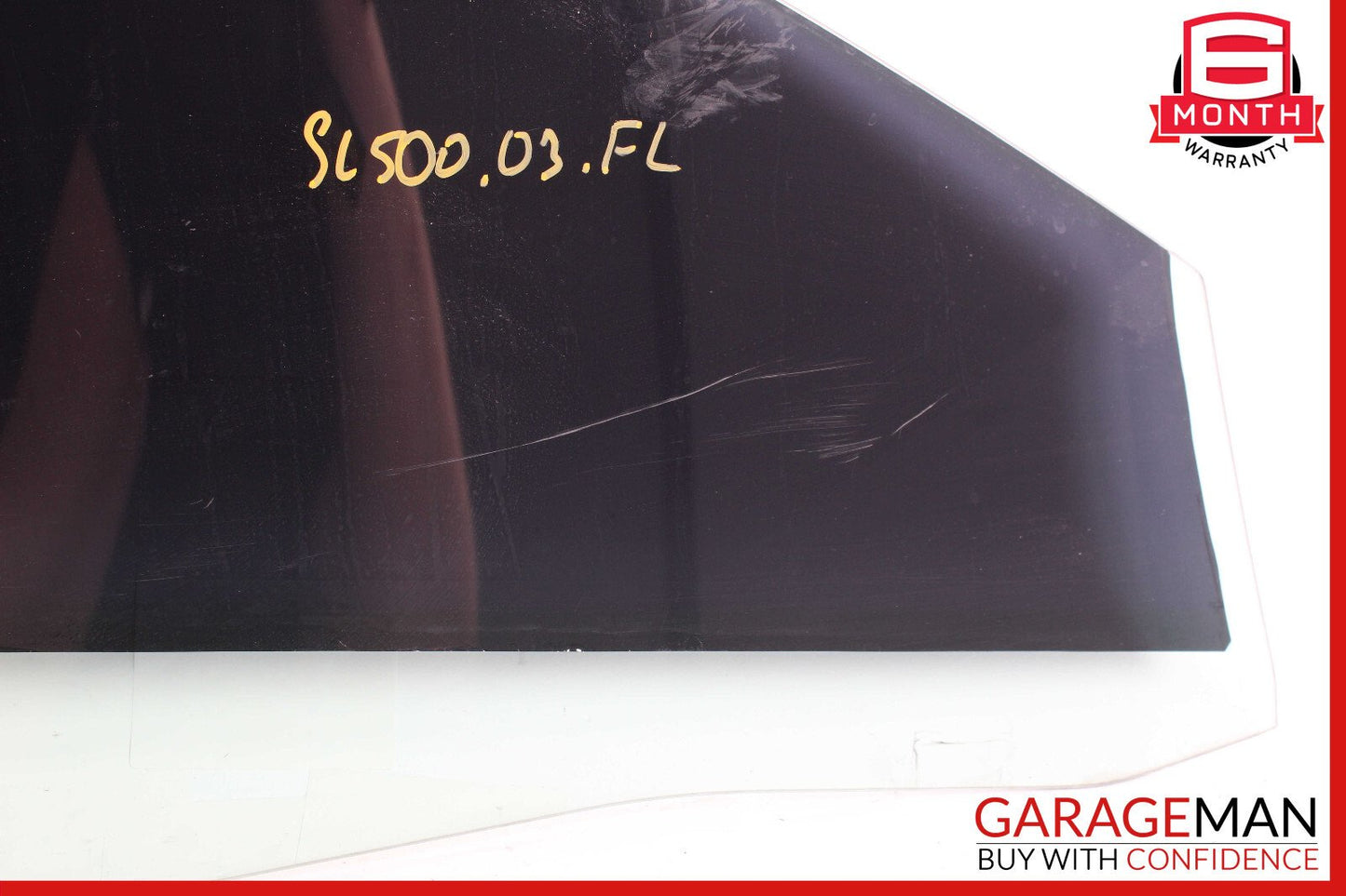 03-12 Mercedes R230 SL500 SL550 Front Left Driver Side Door Window Glass OEM