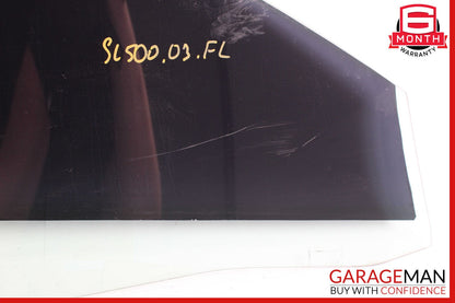 03-12 Mercedes R230 SL500 SL550 Front Left Driver Side Door Window Glass OEM