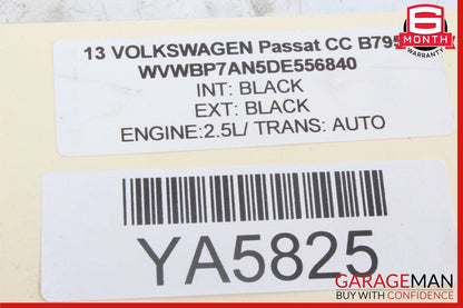 09-17 Volkswagen Passat CC Right Side Exterior Door Handle 3C8839886 OEM