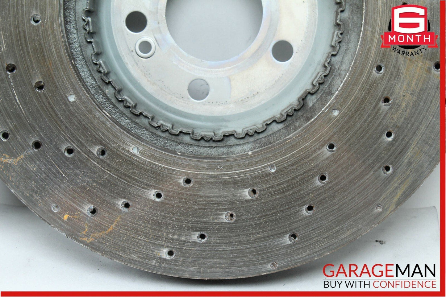 16-18 Mercedes W213 E400 Front Right & Left Side Brake Rotor Disc Set Drilled