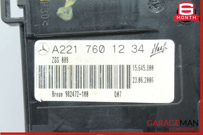 07-13 Mercedes W221 S450 S550 Front Right Side Exterior Door Handle Flintgray