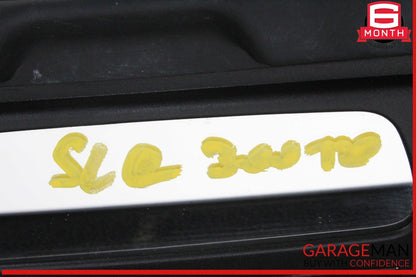 12-20 Mercedes R172 SLC300 Front Left Side Sun Visor Shade Sunvisor Cover OEM