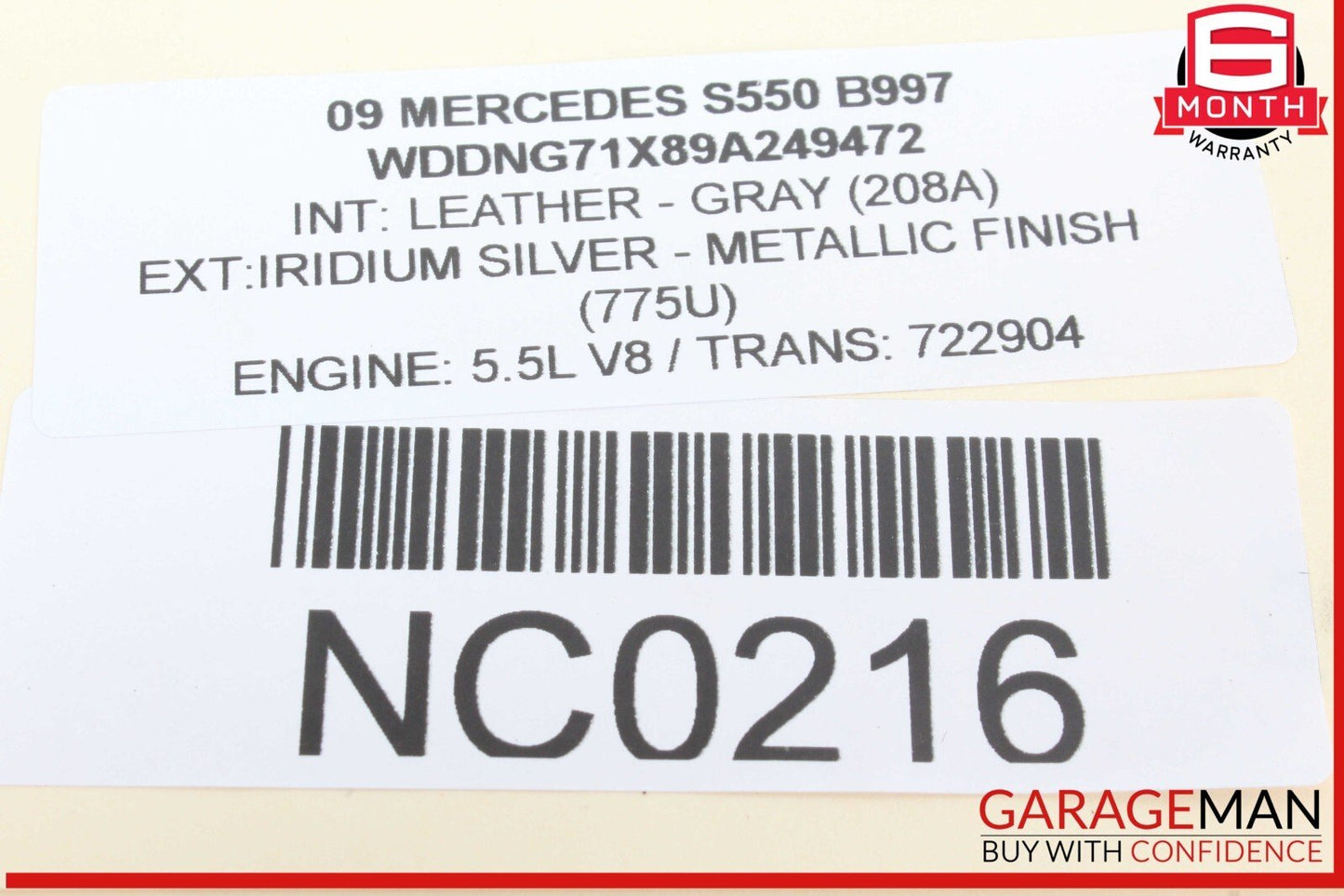 07-14 Mercedes W221 S550 CL550 S65 AMG A/C AC Heater Climate Control Switch OEM