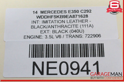 08-18 Mercedes-Benz E350 W212 Right Front Door Control Module 2129009229 OEM