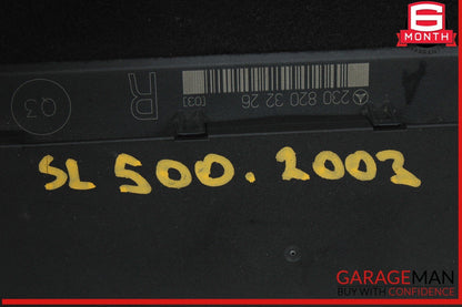 03-06 Mercedes R230 SL500 SL55 AMG Under Seat Control Module Right Side OEM