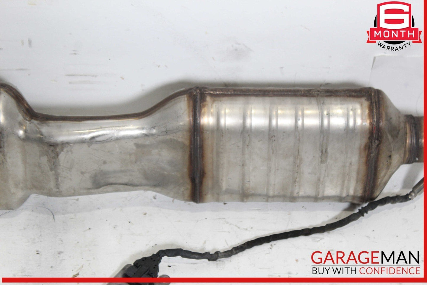 11-13 Mercedes W212 E350 Diesel Bluetec Center Exhaust Pipe Silencer OEM