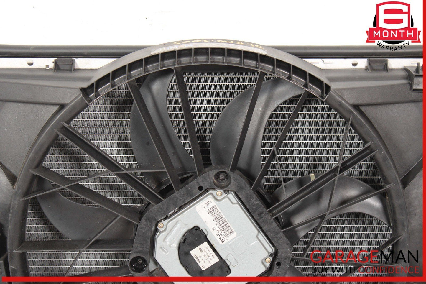 03-06 Mercedes R230 SL500 CLS500 Engine Cooling Radiator A/C Air Condenser Assy