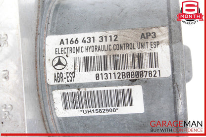 12-19 Mercedes X166 GL450 4MATIC GLS550 ABS Anti Lock Brake Pump Hydraulic OEM
