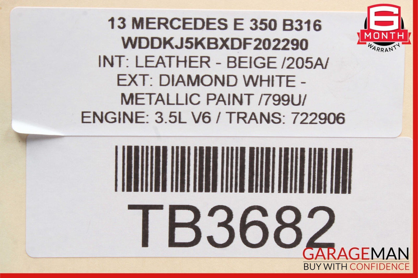 10-17 Mercedes W207 E350 C250 Roof Sun Shade Screen Roller Blind Motor OEM