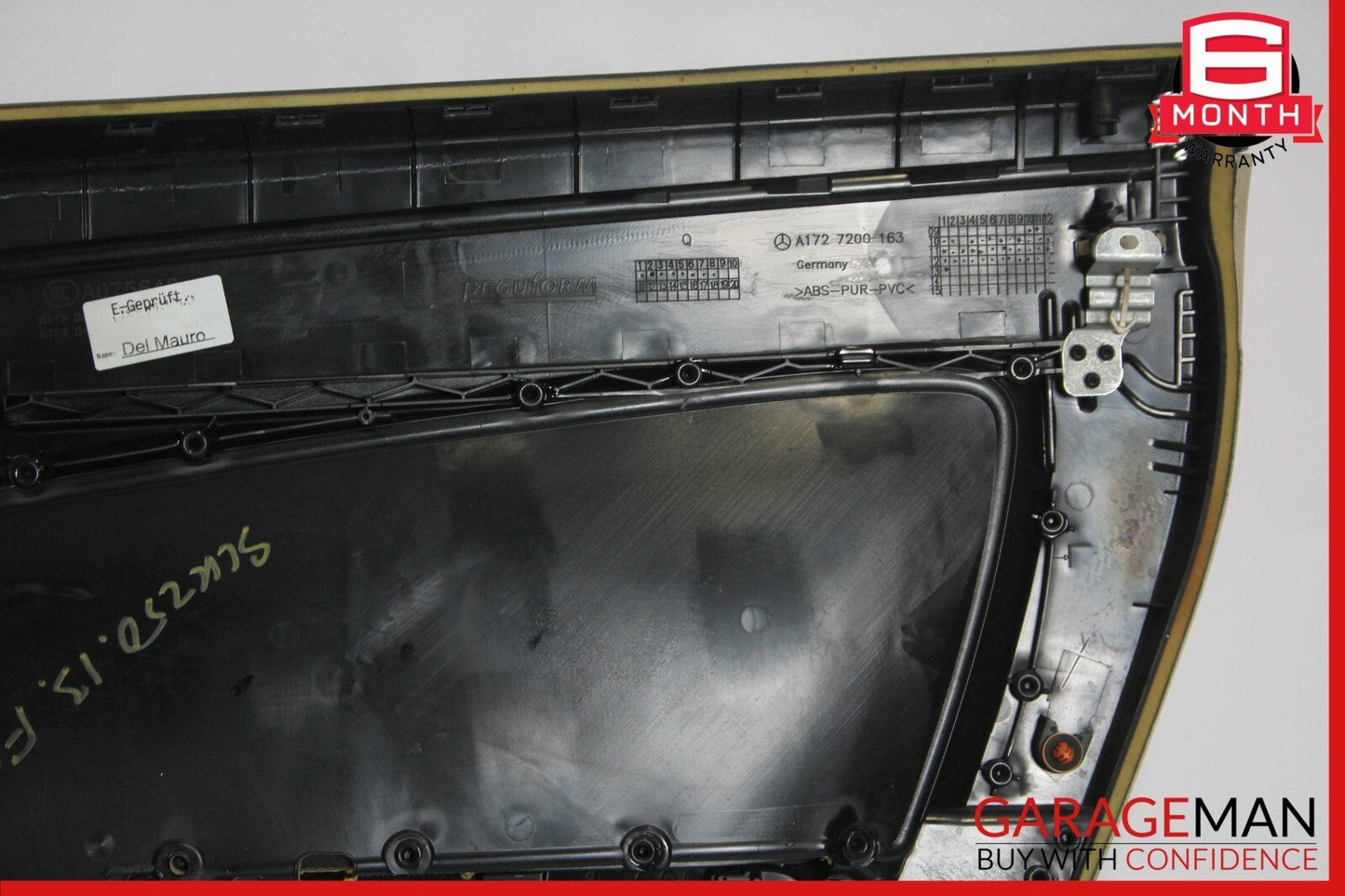12-16 Mercedes R172 SLK250 Front Left Side Interior Door Panel Trim Cover Assy