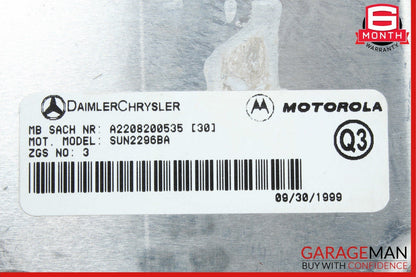 00-06 Mercedes W220 S500 CL500 Motorola Voice Command Control Module Unit