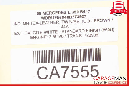 07-09 Mercedes W211 E350 Power Steering Pump Reservoir Assembly 0054665801 OEM