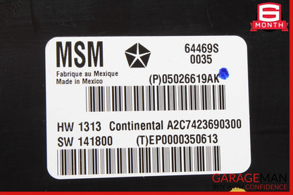 14-17 Maserati Quattroporte Front Left Side Seat Control Controller Module Unit