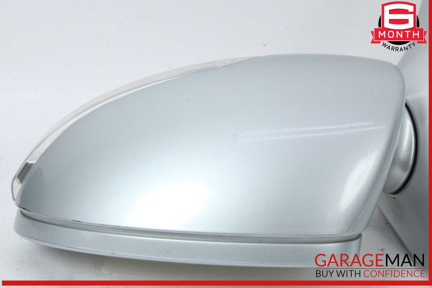 07-09 Mercedes W221 S550 S600 Front Left Side Door Rear View Mirror Silver OEM