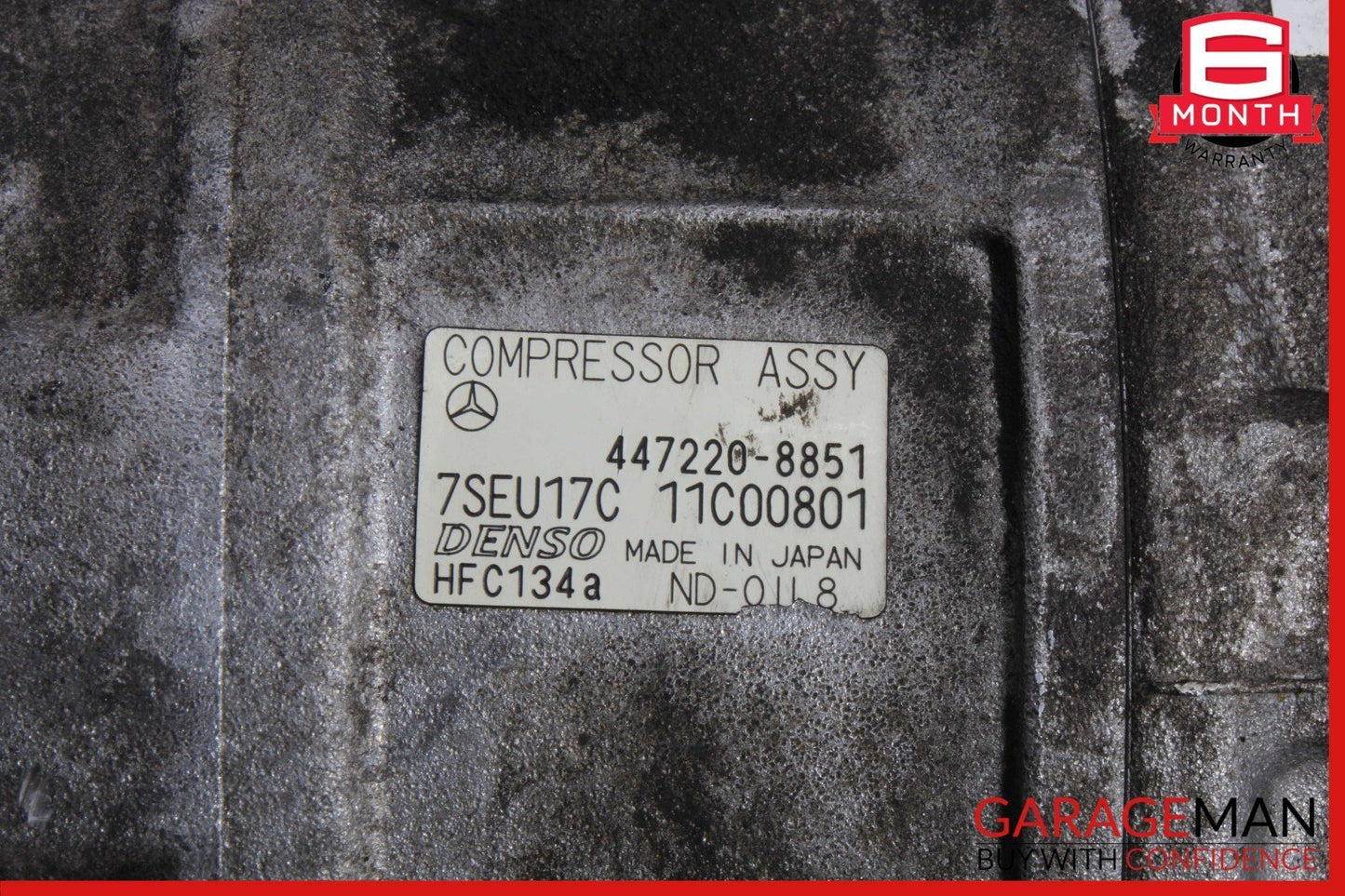 00-06 Mercedes W220 S55 AMG CL600 A/C AC Compressor Air Conditioning Pump OEM
