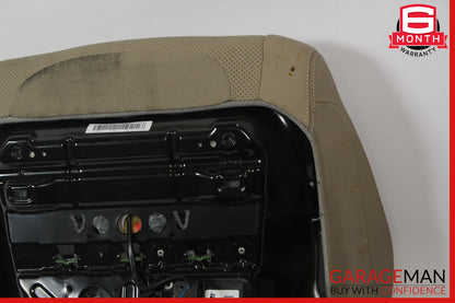 10-17 Mercedes W207 E350 E550 Front Right Lower Bottom Seat Cushion Cover Gray